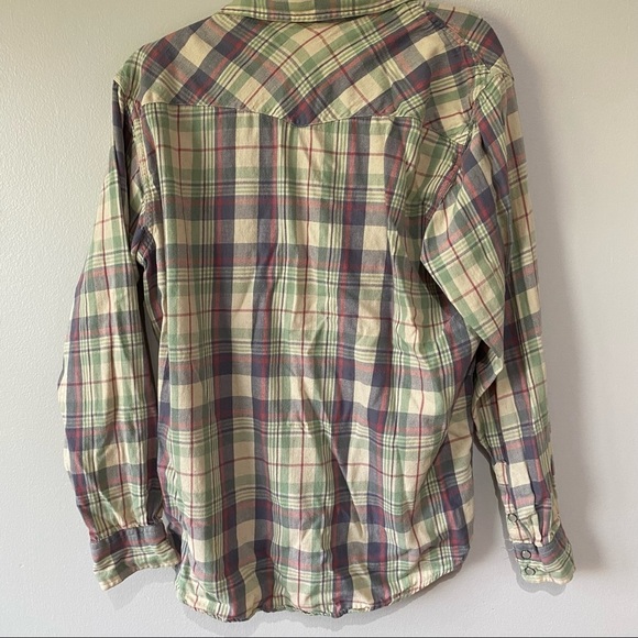 American Living Flannel Button Up - Picture 7 of 7